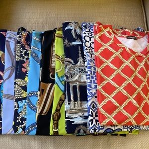 J.McLaughlin the whole lot of 10 signature tops. Size Small.